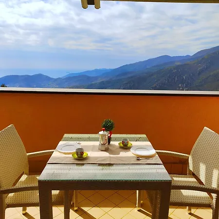 Piscina, E Mare A Casa Torretta In Collina 公寓