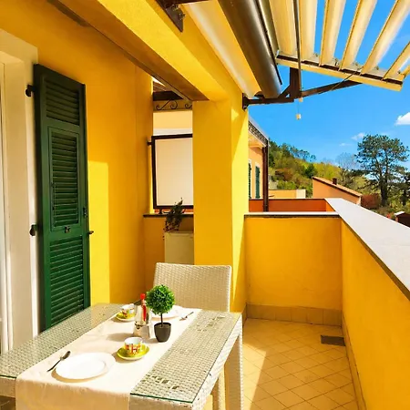 Appartamento Piscina, E Mare A Casa Torretta In Collina Magliolo